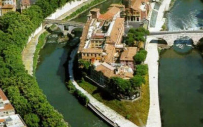 Isola Tiberina, una Isola-Nave nel centro di Roma